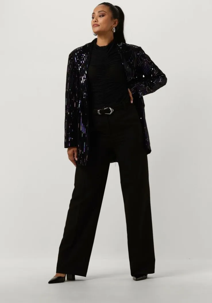 zwarte elvy riem 25620