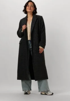 zwarte envii mantel enkate jacket 7163