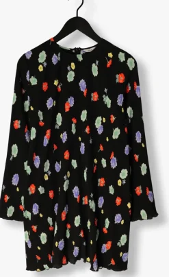 zwarte envii mini jurk enmette ls dress 6954