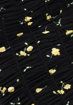 zwarte envii mini jurk enerica ls dress aop 6696