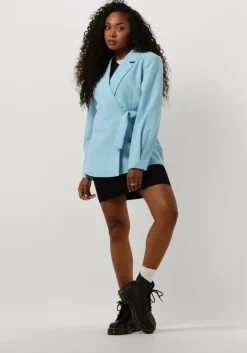 zwarte envii mini jurk enbat ls dress 7070