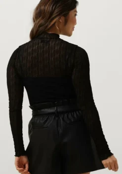 zwarte envii top ensofie ls t-n tee 6958