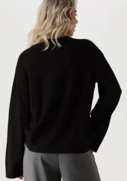 zwarte envii trui enorta ls knit 7213