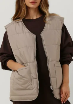 zwarte esmé studios bodywarmer kinsley reversible vest