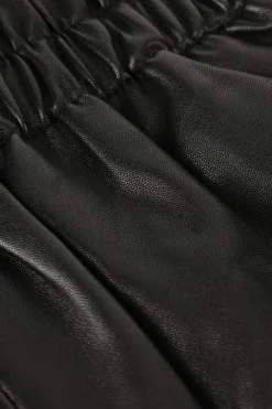 zwarte est'seven broeken est'leather short court