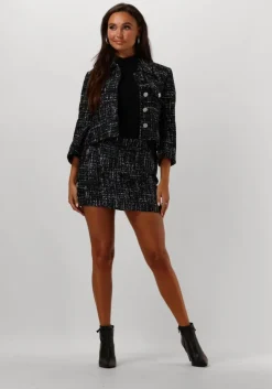 zwarte est'seven coltrui nikole top longsleeve