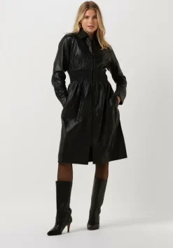 zwarte est'seven midi jurk est’elise