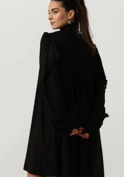 zwarte est'seven mini jurk lizzy long dress