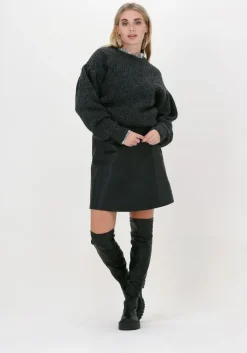 zwarte est'seven trui est'vetements knitted sweater