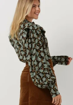 zwarte fabienne chapot blouses philo blouse