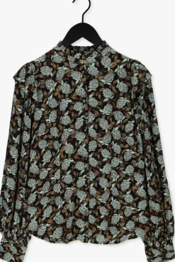 zwarte fabienne chapot blouses philo blouse