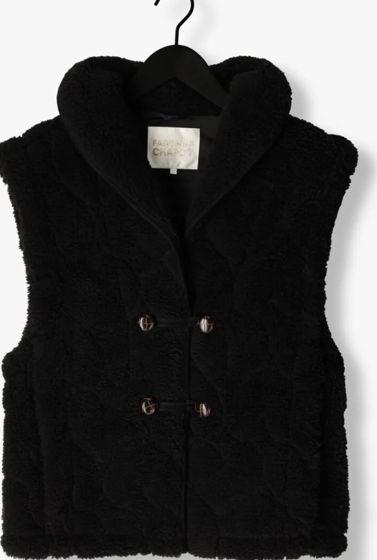 zwarte fabienne chapot gilet merlin gilet