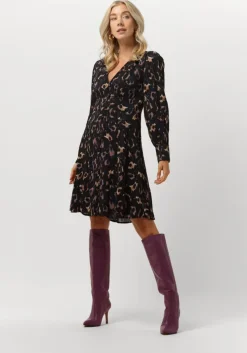 zwarte fabienne chapot mini jurk lynn short indi dress