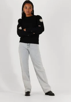 zwarte fabienne chapot trui biba pullover