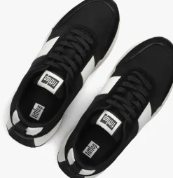 zwarte fitflop lage sneakers ik8