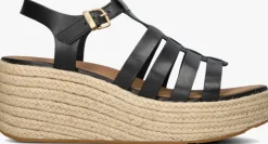 zwarte fitflop sandalen met hak jf5