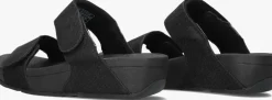 zwarte fitflop slippers lulu adjustable