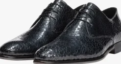 zwarte floris van bommel nette schoenen sfm-30332 de stapper