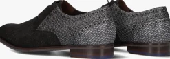 zwarte floris van bommel nette schoenen sfm-30361 de stapper