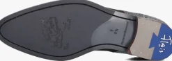 zwarte floris van bommel nette schoenen sfm-30361 de stapper