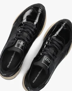 zwarte floris van bommel lage sneakers sumi 07.07