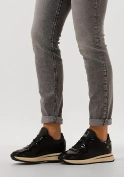 zwarte floris van bommel lage sneakers sumi 07.07