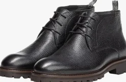 zwarte floris van bommel nette schoenen sfm-50082 sturdi