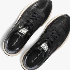 zwarte floris van bommel lage sneakers noppi 34.01