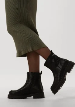 zwarte floris van bommel enkelboots wonki 10.01