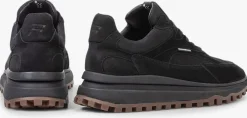 zwarte floris van bommel sneakers sfm-10242 de gripper