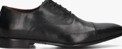 zwarte floris van bommel nette schoenen sfm-30110