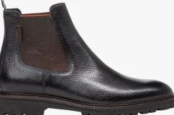 zwarte floris van bommel enkelboots sfm-60018 sturdi