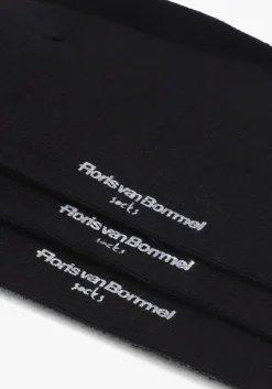 zwarte floris van bommel sokken de katoener