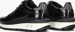 zwarte floris van bommel lage sneakers sfw-10084 blokki