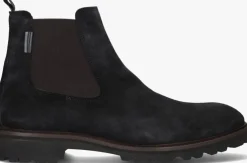 zwarte floris van bommel enkelboots sfm-60018 sturdi