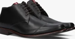 zwarte floris van bommel nette schoenen sfm-50007