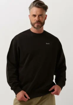 zwarte forét trui still sweatshirt