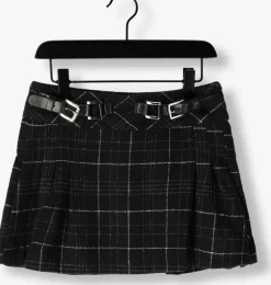 zwarte frankie & liberty minirok puck skirt