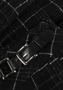 zwarte frankie & liberty minirok puck skirt