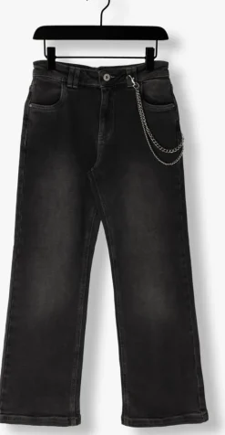 zwarte frankie & liberty straight leg jeans frankie straight leg