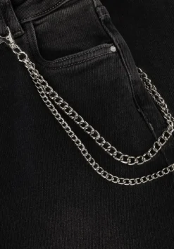 zwarte frankie & liberty straight leg jeans frankie straight leg