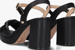 zwarte fred de la bretoniere sandalen 163010174