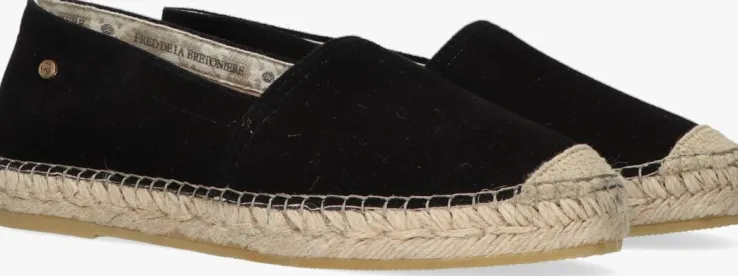 zwarte fred de la bretoniere espadrilles 152010174