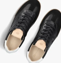 zwarte fred de la bretoniere lage sneakers pearl sign