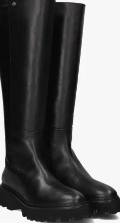 zwarte fred de la bretoniere hoge laarzen pally boas