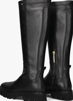 zwarte fred de la bretoniere hoge laarzen pally boas