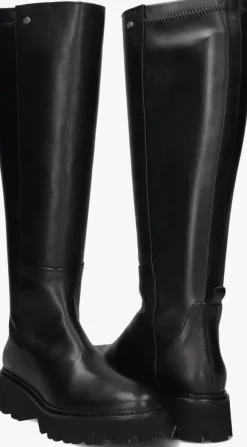 zwarte fred de la bretoniere hoge laarzen pally boas