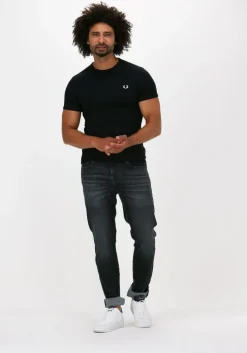 zwarte fred perry t-shirt ringer t-shirt