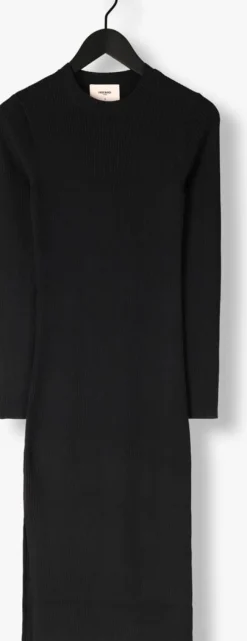 zwarte freebird midi jurk britney crew