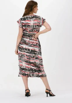 zwarte freebird midi jurk rosy midi